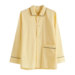 HAY | Outline Pyjama - Long Sleeve Shirt - Yellow