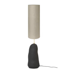 Ferm LIVING | Hebe Lamp Base & Shade - Large - Dark Grey -Home Product Store hebe lamp large grey sand shade