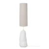 Ferm LIVING | Hebe Lamp Base & Shade - Large - Off White -Home Product Store hebe lamp large white natural shade