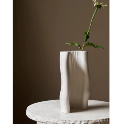 Ferm LIVING | Moire Vase - Off White -Home Product Store moire vase 3