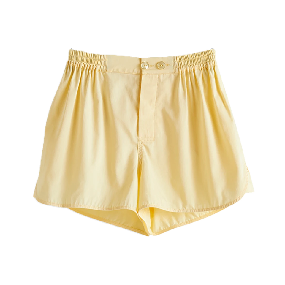 HAY | Outline Pyjama Shorts - Yellow 3 HAY | Outline Pyjama Shorts - Yellow