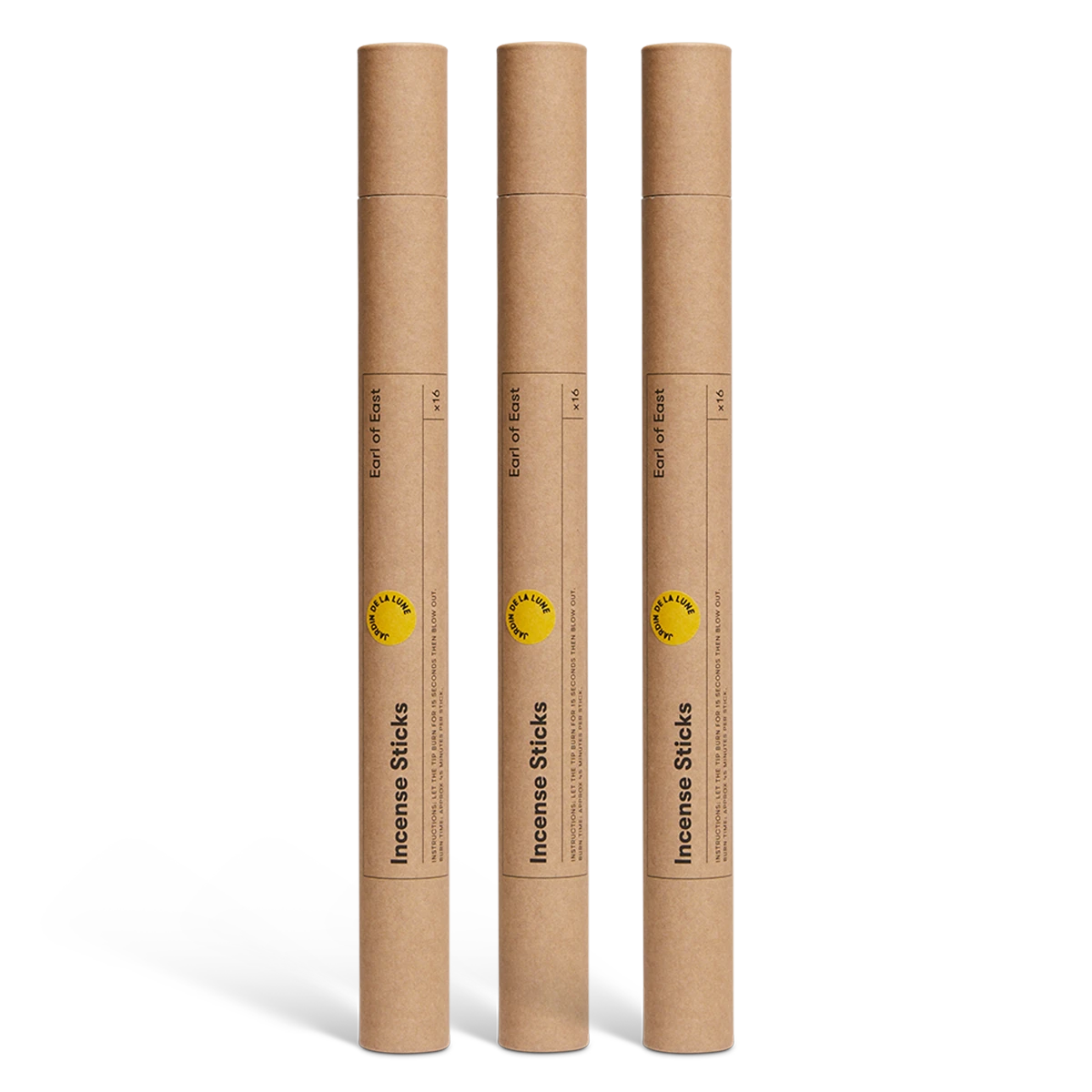 Earl Of East | Pack Of 3 - Incense Sticks - Jardin De La Lune 3 Earl Of East | Pack Of 3 - Incense Sticks - Jardin De La Lune