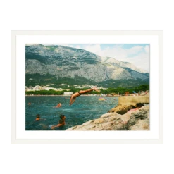 The Happiness Collective | 'Only The Good Dive Young' On Film - Framed Print