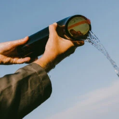 Ursula Futura | NESSIE Carafe - Lime With Brown Stripe -Home Product Store ursula futura lime carafe 3